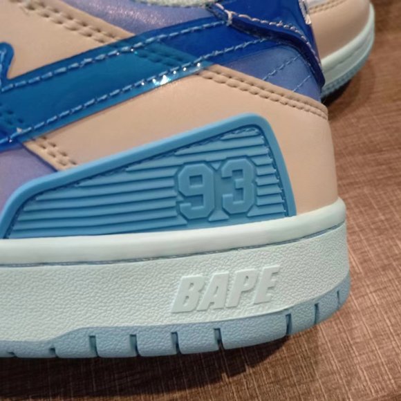 BAPE Gradient Blue All-match Sports Casual Shoes Meteor Shoes main image 4